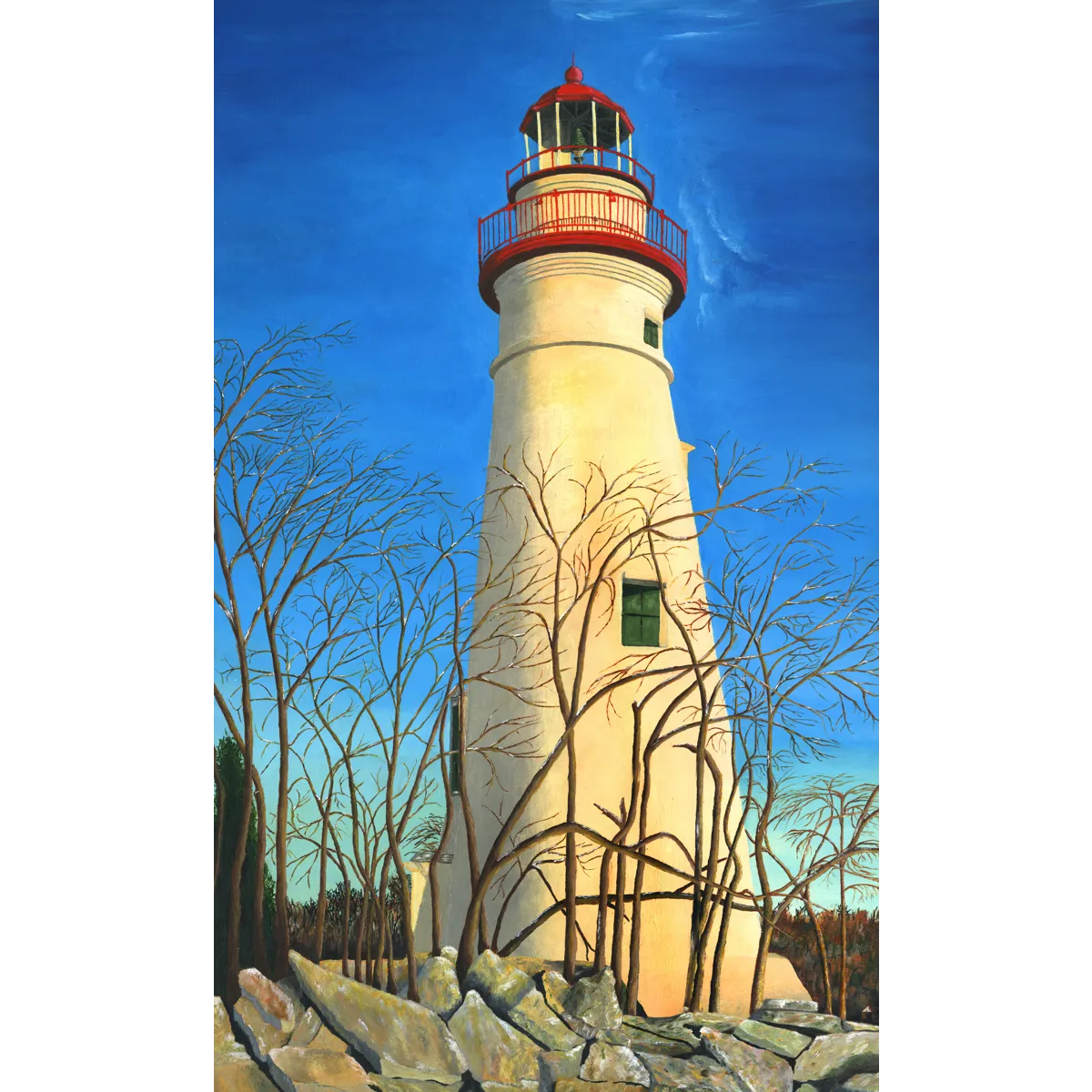 Marblehead Lighthouse - 24" x 18"