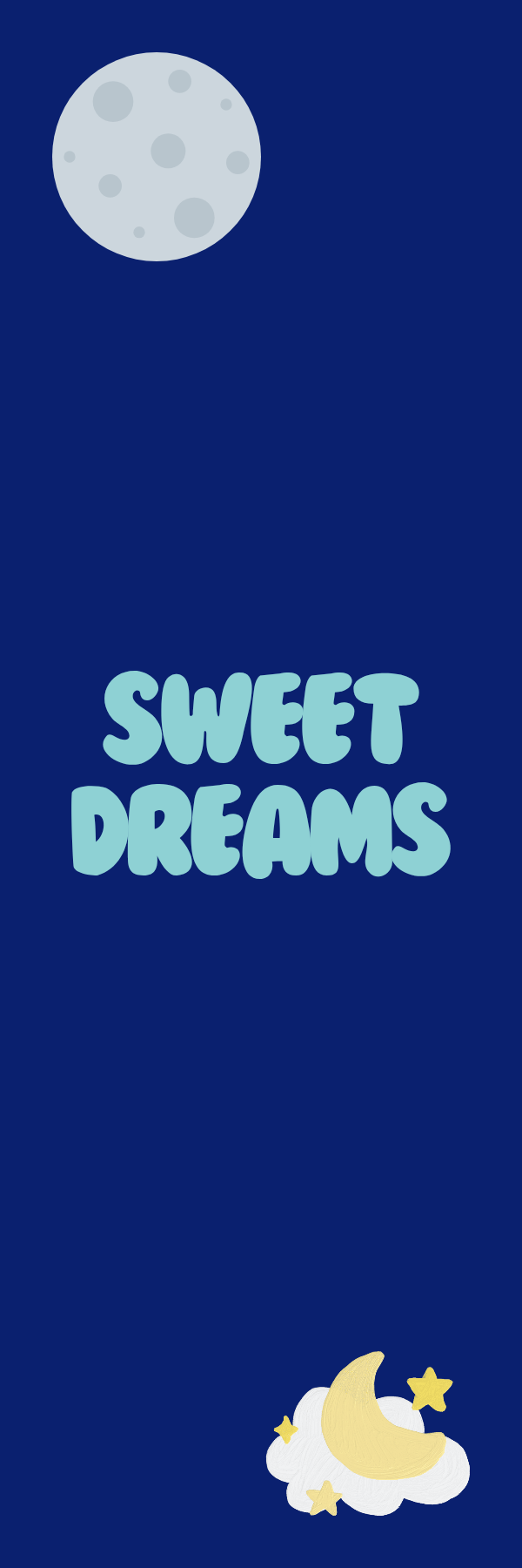 Sweet Dreams Bookmark