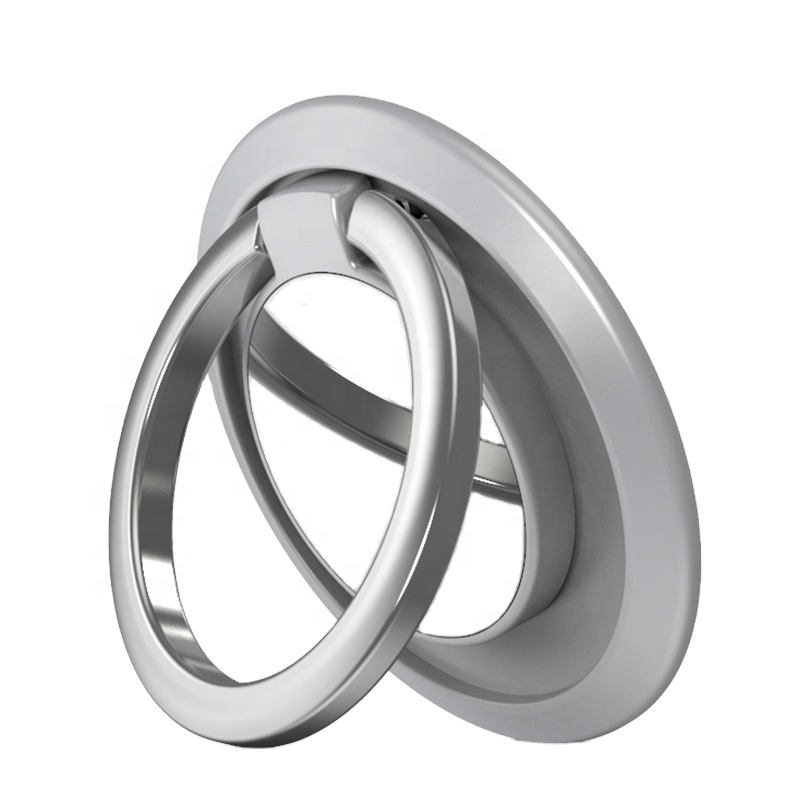 Slim Mobile Cell Phone Magnetic Metal Ring Stand Holder Ultra Thin 360 Rotation
