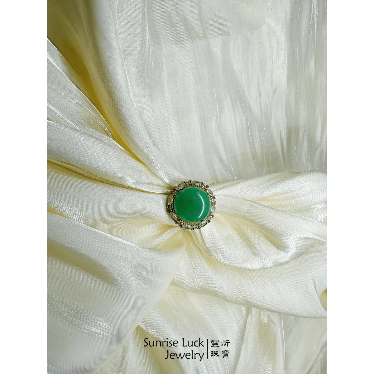 翠靈安福戒 Jade Blessing Calm Ring