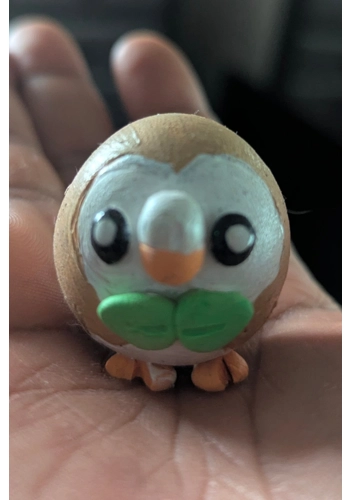 Miniature Rowlet Figuri..