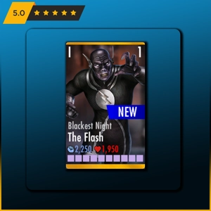BLACKEST NIGHT THE FLASH [read desc.]
