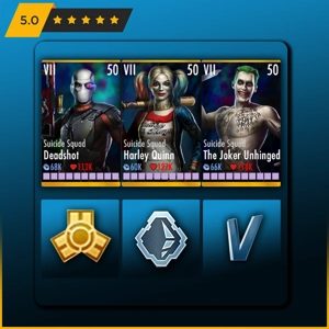 SUICIDE SQUAD TRIPLE THREAT BUNDLE