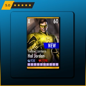 YELLOW LANTERN HAL JORDAN