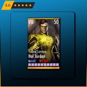 YELLOW LANTERN HAL JORDAN