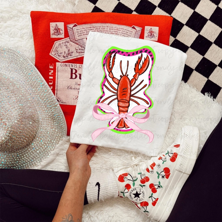 Crawfish with bow