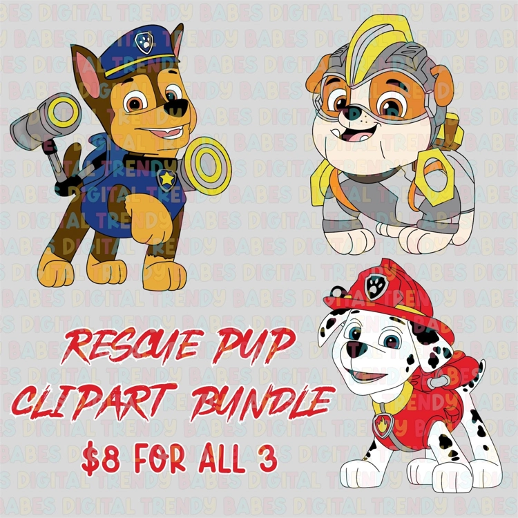 Rescue pup bundle