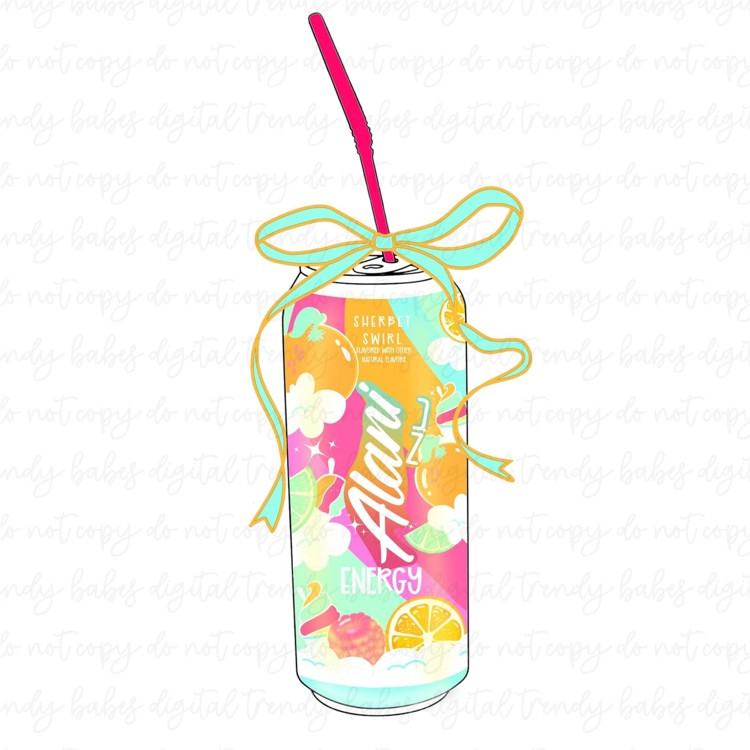 Sherbert with bow