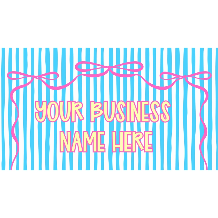 Preppy striped cover photo