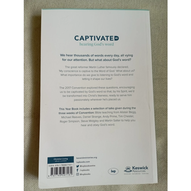 Additional Image for Keswick Year Book 2017: Captivated: Hearing God's Word