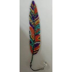 Acrylic Feather Shaped Bookmark