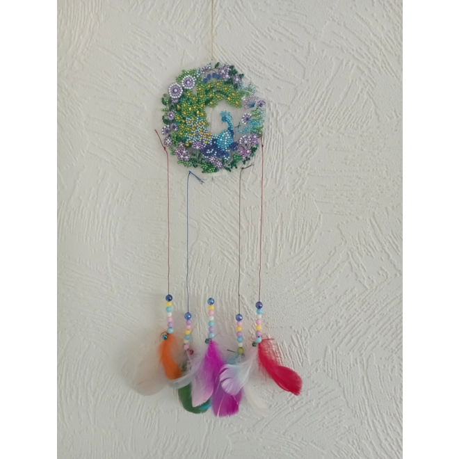 product Image for Diamond Art Peacock Wind Catcher