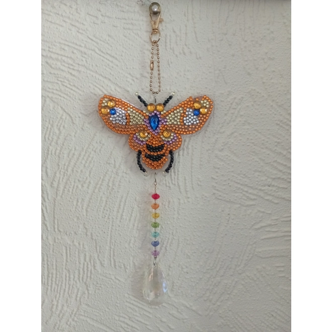 product Image for Diamond Art  Bee Double Sided Sun Catcher