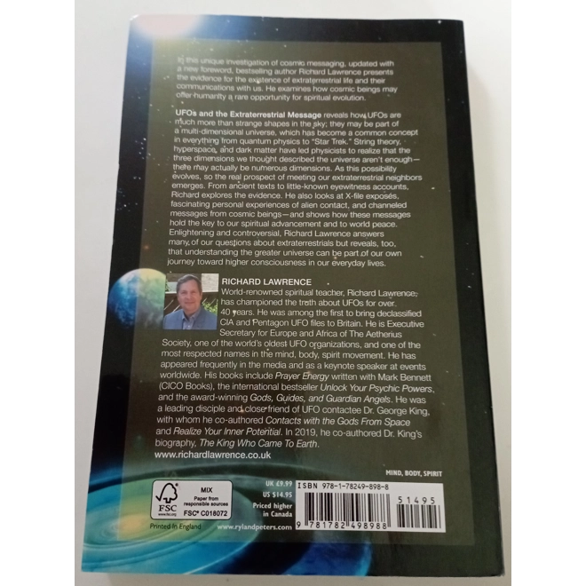 Additional Image for UFOs and the Extraterrestrial Message: A spiritual insight into UFOs and cosmic transmissions