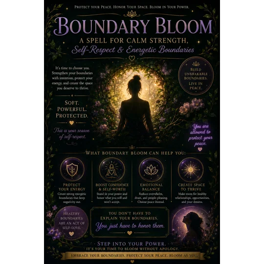Boundary Bloom