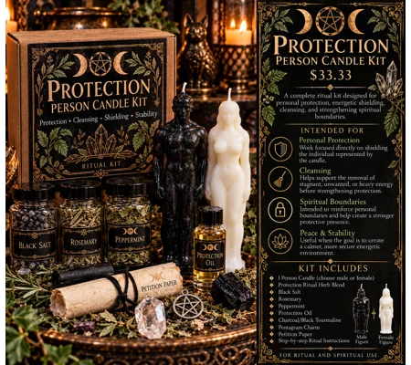 Protection Person Candle Kit