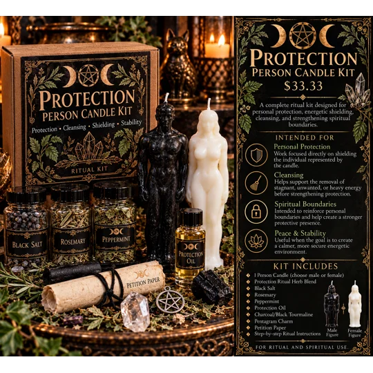 Protection Person Candle Kit