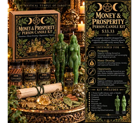 Money & Prosperity Person Candle Kit