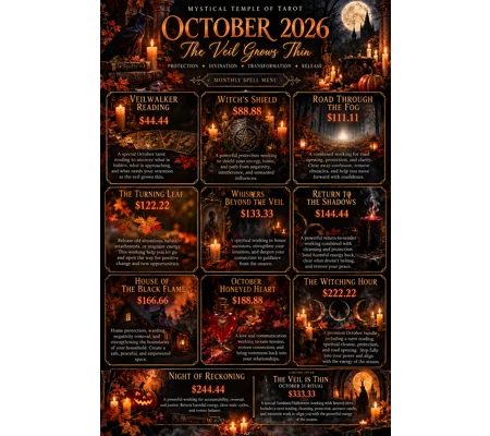 October Monthly Deals