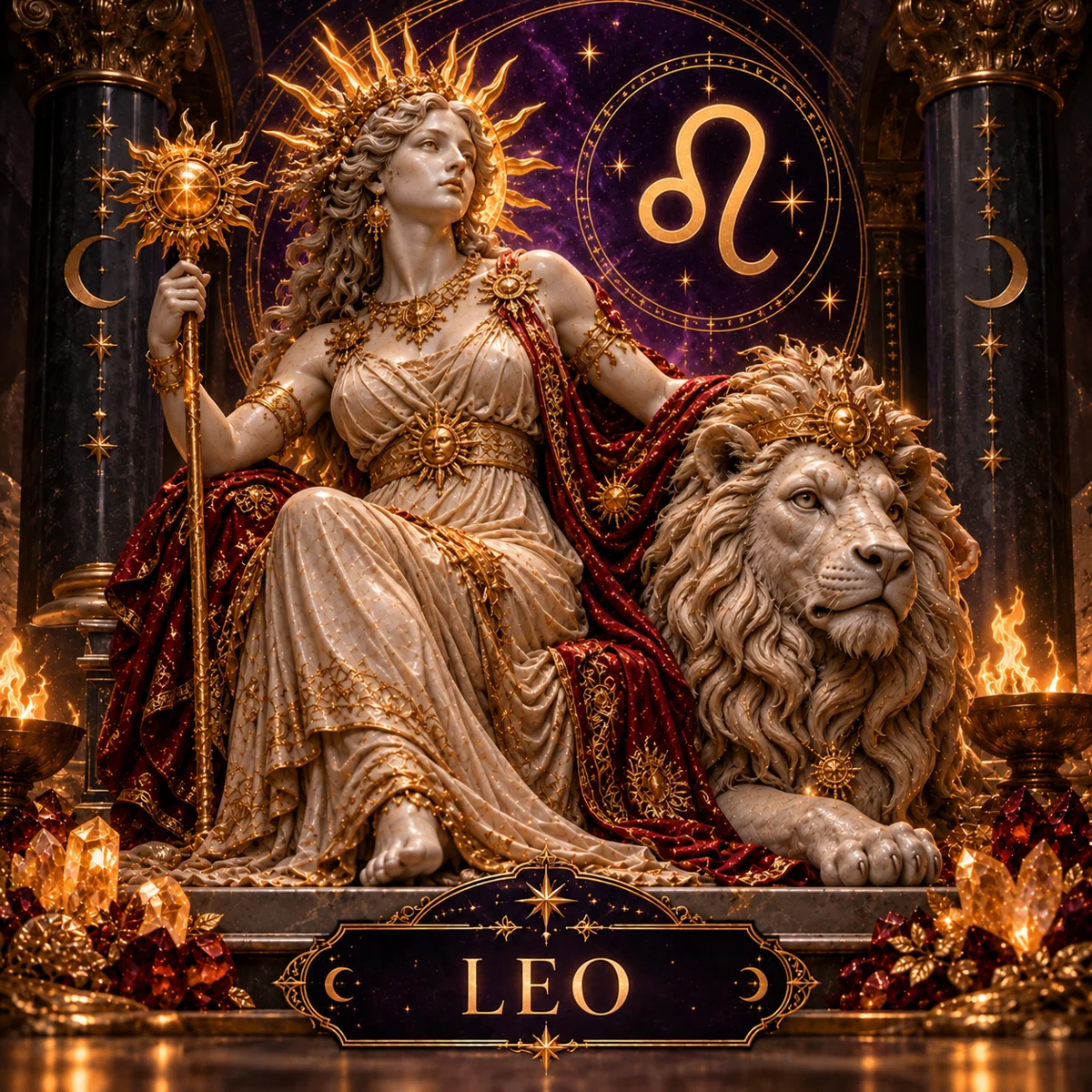 Regalcelestialleogoddessandlion 1791100644567