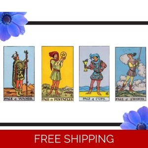 Tarot pick a card: A message from the 4 pages