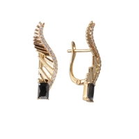18k gold plated Earrings for Chri..