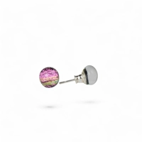 Stud Murano glass earrings for gi..
