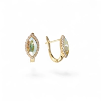 18k Gold Plated Earrings – Shop t..