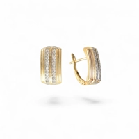 Buy Stylish 18k Gold Plated Earri..
