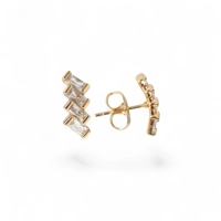 Shop Trendy 18k Gold Plated Earri..