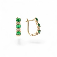 Glow Up with 18k Gold Plated Earr..