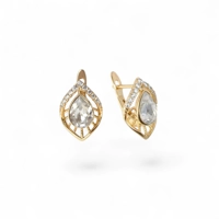 Elegant Look with 18k Gold Plated..