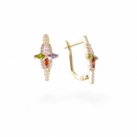 18k Gold Plated Earrings for Clas..