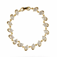 18k Gold Plated Bracelet Thoughtf..