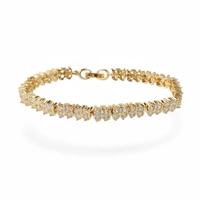 18k Gold Plated Bracelet Her Spec..