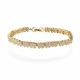 18k Gold Plated Bracelet Her Special Day with a ..
