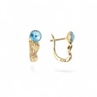 Chic 18k Gold Plated Earrings for..