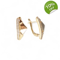 Feel Beautiful in 18k Gold Plated..