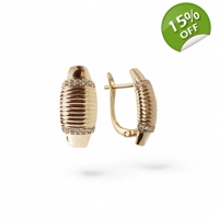 Gold plated earrings for girls Ul..