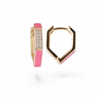 Opulent 18K Gold-Plated Earrings ..