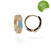 Elegant 18K Gold Plated Earrings ..