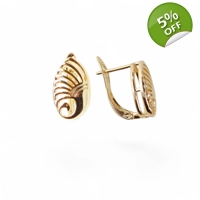 Eye-Catching 18k Gold Plated Earr..