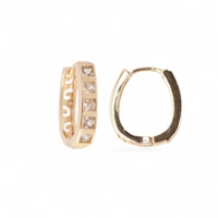 18K Gold Plated earrings Beach pa..