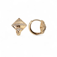 18K Gold filled Earrings - Gold p..