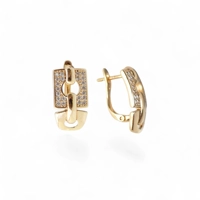 Gift-Worthy 18k Gold Plated Earri..