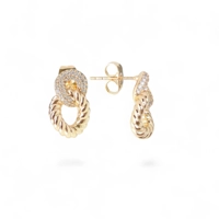 Boho-Inspired 18k Gold Plated Ear..