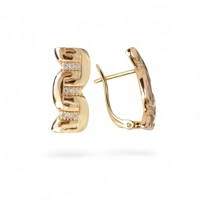 18K Gold filled Earrings - For Bi..