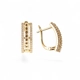 Gold Plated Earrings with 18k gold plating