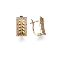 18k gold plated Earrings for Chri..