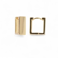 Hoops 18k Gold plated Earrings Ch..